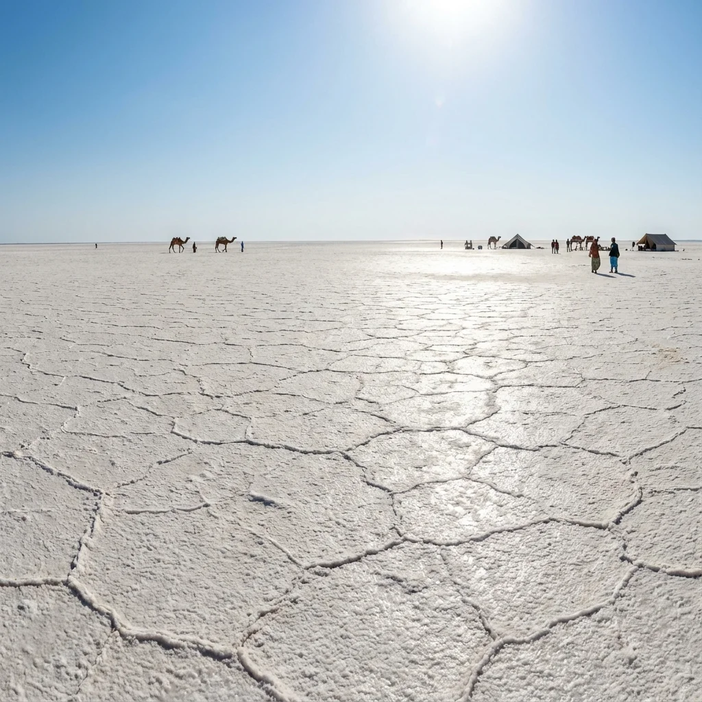 Famous landmarks of Dhordo and White Rann