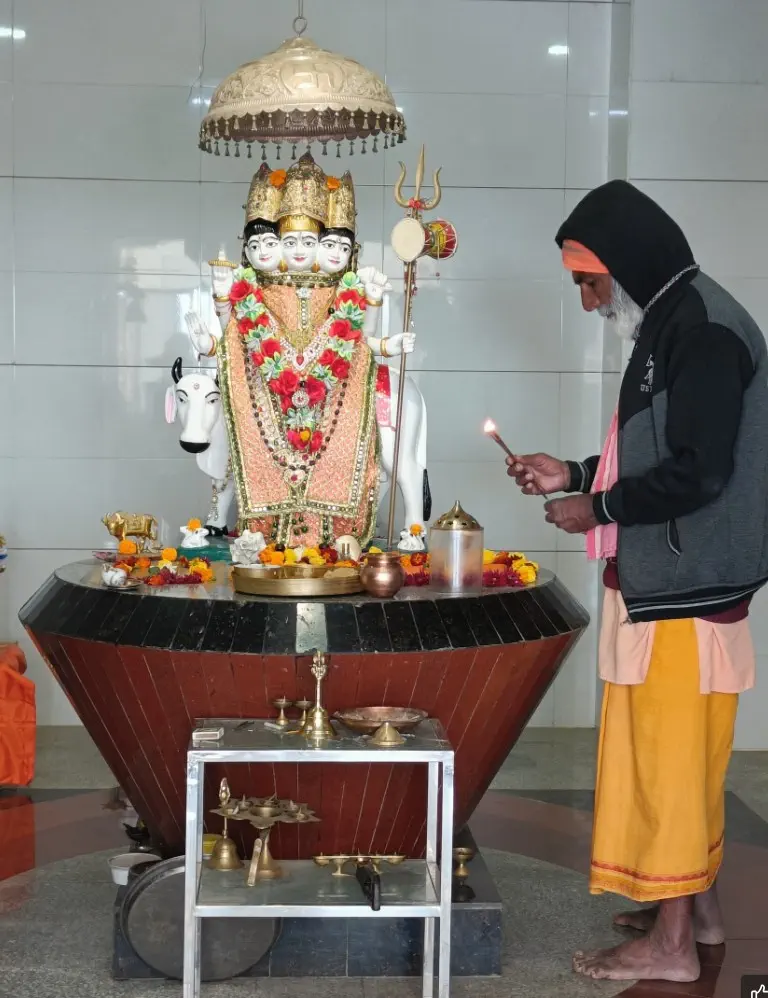 Traditional temple architecture and local ritual